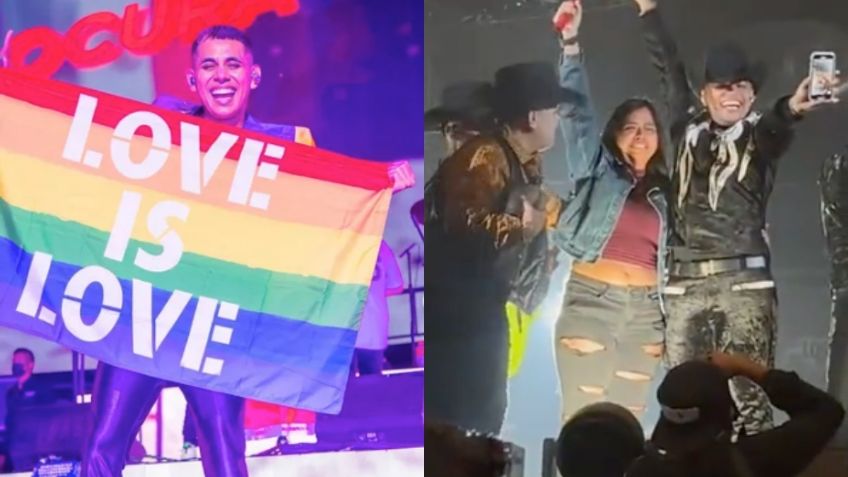 "Soy lesbiana y soy feliz": Grupo Firme apoya a fanática a salir del closet en pleno concierto I VIDEO