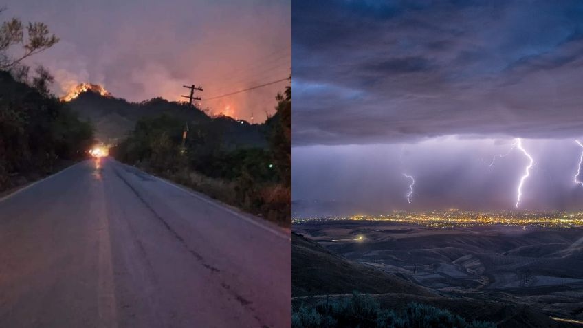 Iniciarán bombardeos de nubes para sofocar incendios en la Sierra de Santiago