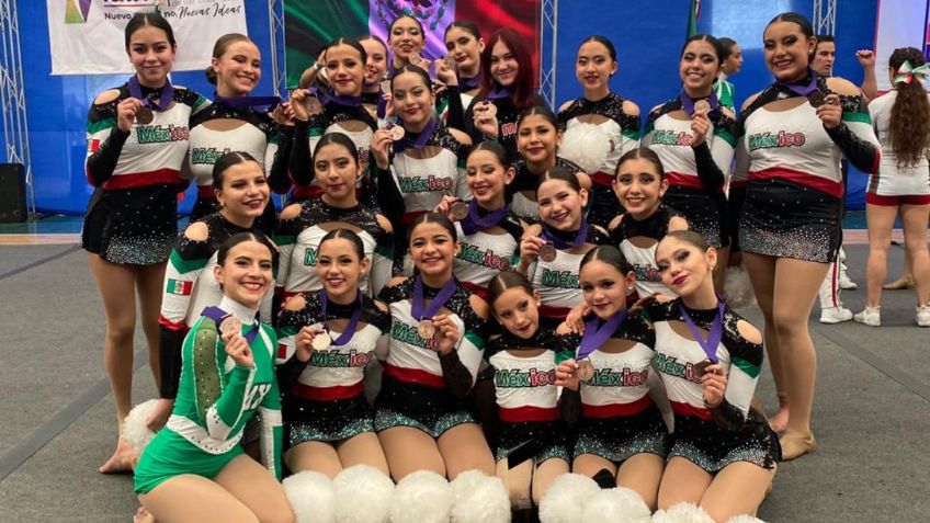 Porristas mexicanas buscarán otro triunfo en el World Cheerleading Championship