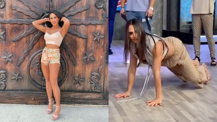 Macky González de Exatlón México se sube al Anitta Challenge y levanta pasiones con sus movimientos | VIDEO