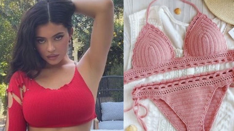 Los bikinis de crochet son los preferidos de famosas como Dua Lipa, Kylie Jenner y Aislinn Derbez.