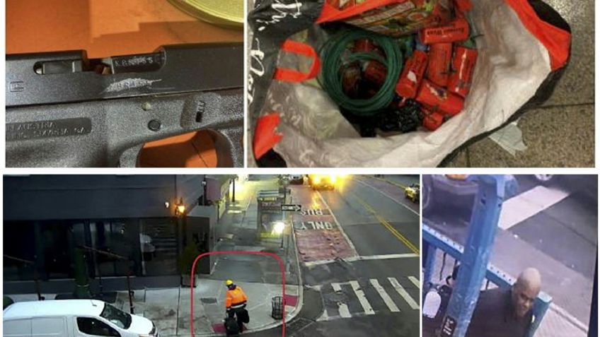 Cámaras captan al sospechoso del tiroteo del metro de Nueva York antes del atentado | FOTOS