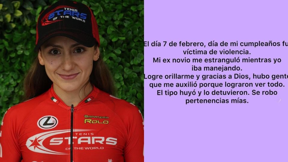 La joven triatleta explica que “estaba cegada y completamente manipulada”