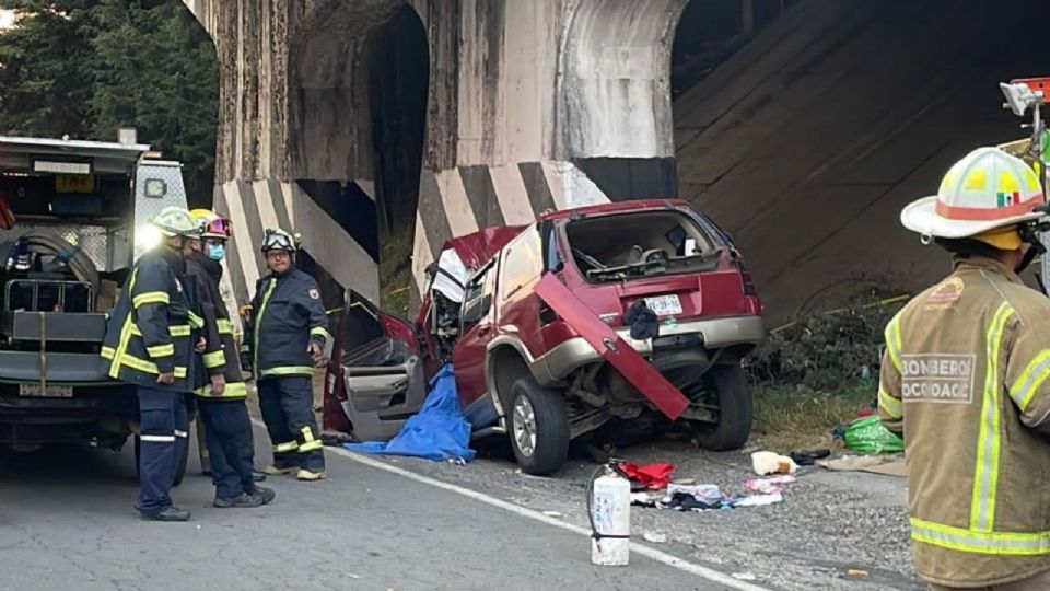 Un tráiler deja víctimas mortales en la carreta México-Toluca