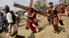 En Coyoacán también se vive la conmemoración de Semana Santa