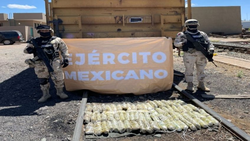 Sedena realiza decomiso de fentanilo en Nogales, Sonora