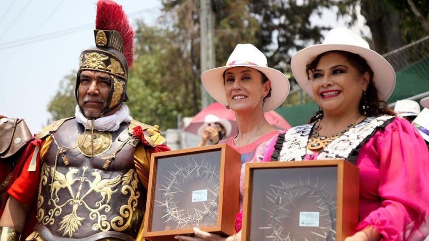 "Es una fiesta del pueblo": Claudia Sheinbaum sobre Pasión de Cristo en Iztapalapa