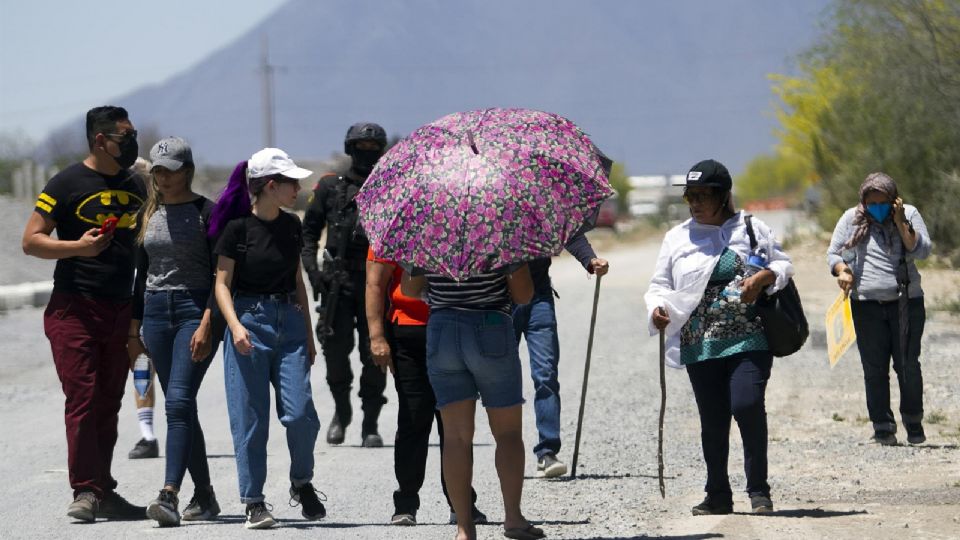 Familiares, amigos y colectivos están en busca de Debanhi.