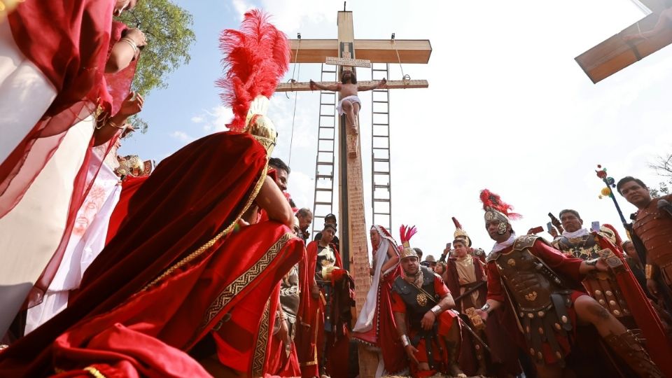 Los fieles han sido testigos de la 179 representación de semana santa.