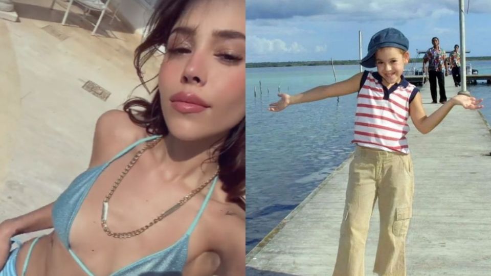 Danna Paola compartió un poco de sus vacaciones en redes sociales