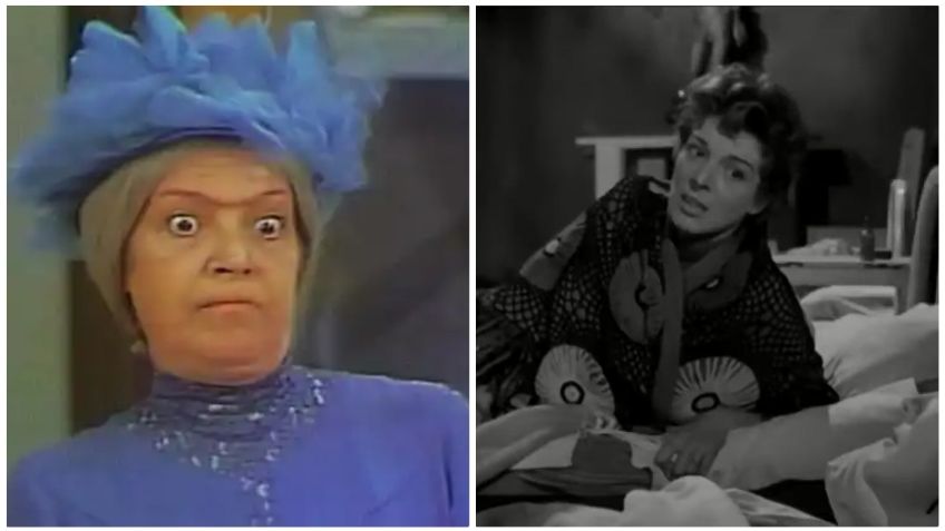 Así se veía La Bruja del 71 en su juventud al debutar en el Cine de Oro antes de 'El Chavo del 8'