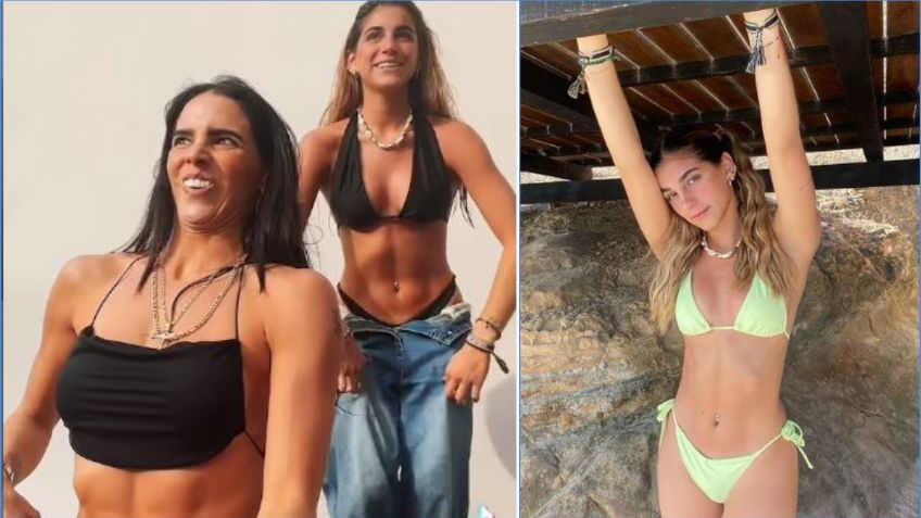 Bárbara del Regil presume su escultural figura junto a su hija Mar y encienden la red | VIDEO