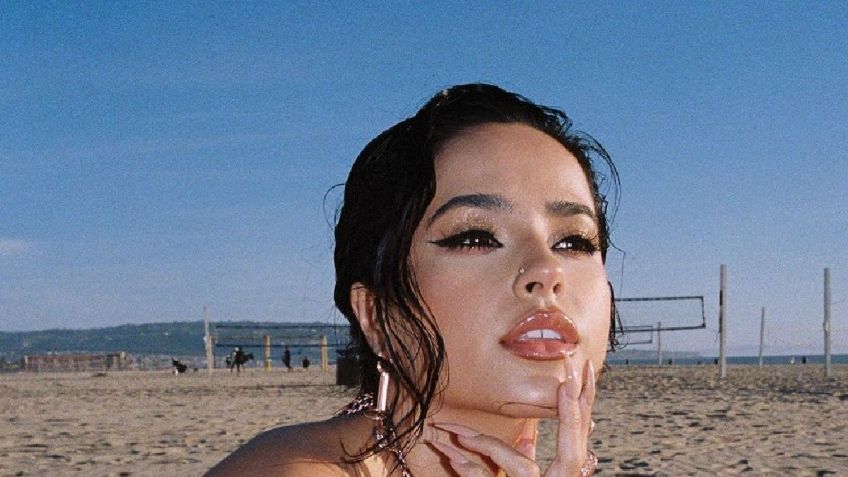 Desde la playa, Becky G sube la temperatura con estos primeros planos