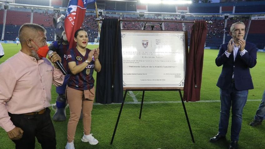 Equipo de fútbol Atlante, "Patrimonio Cultural de la alcaldía Cuauhtémoc": Sandra Cuevas