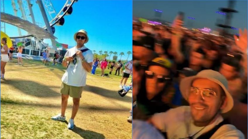 "Capi" Pérez sorprende en concierto de Grupo Firme durante Coachella | VIDEO