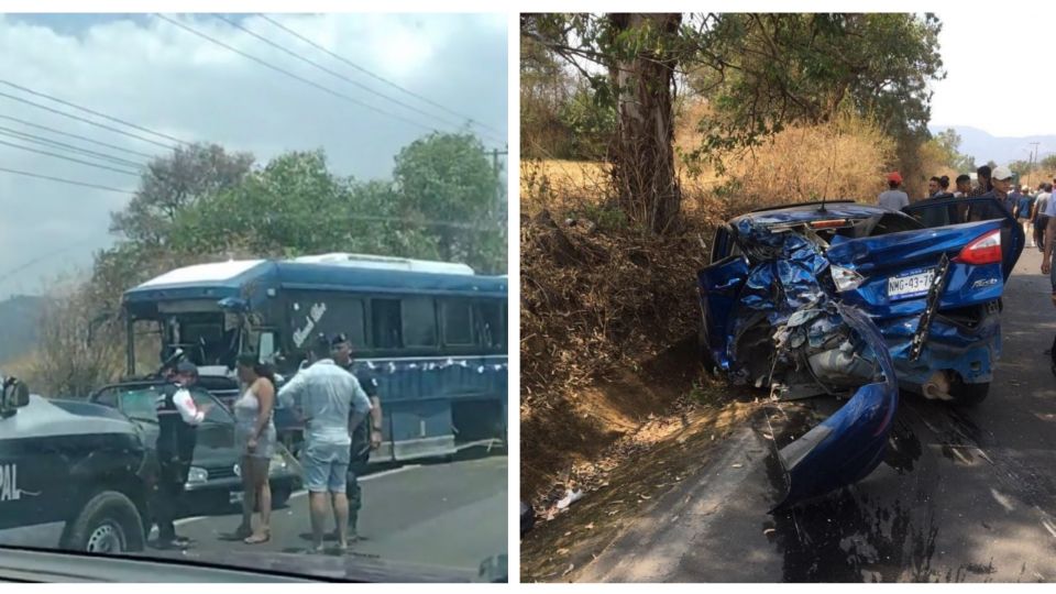 En el accidente quedaron al menos 10 personas heridas 
FOTO: Especial