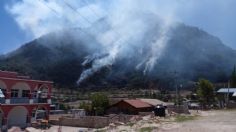 Incendio forestal en el Cerro el Gachupín deja cuatro muertos en Oaxaca