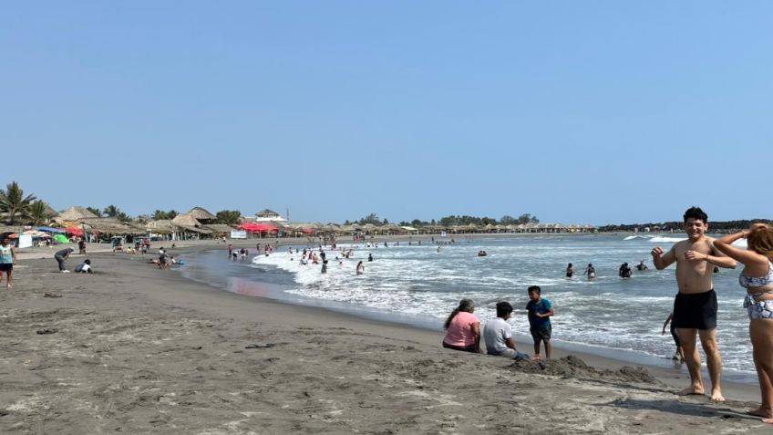 Playas en Chiapas a reventar