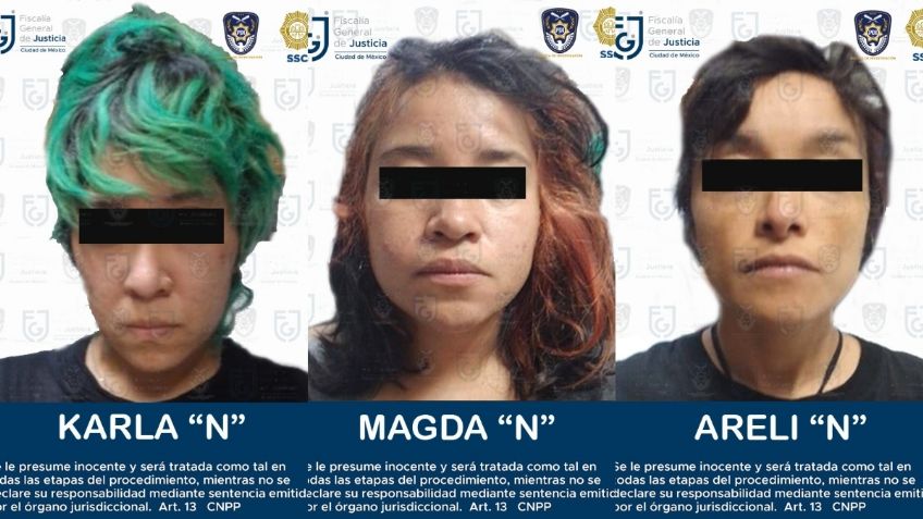 Presentan a 3 mujeres detenidas en la CNDH ante un juez