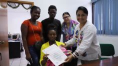 Primera bebé de padres haitianos nacida en Colima es registrada en Manzanillo