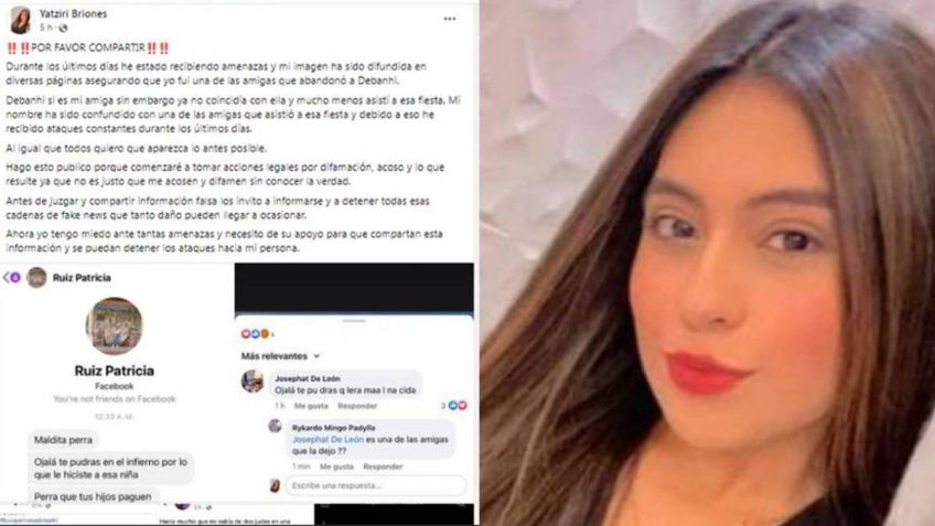 "No es justo que me acosen": la conmovedora súplica de una amiga de Debanhi Escobar