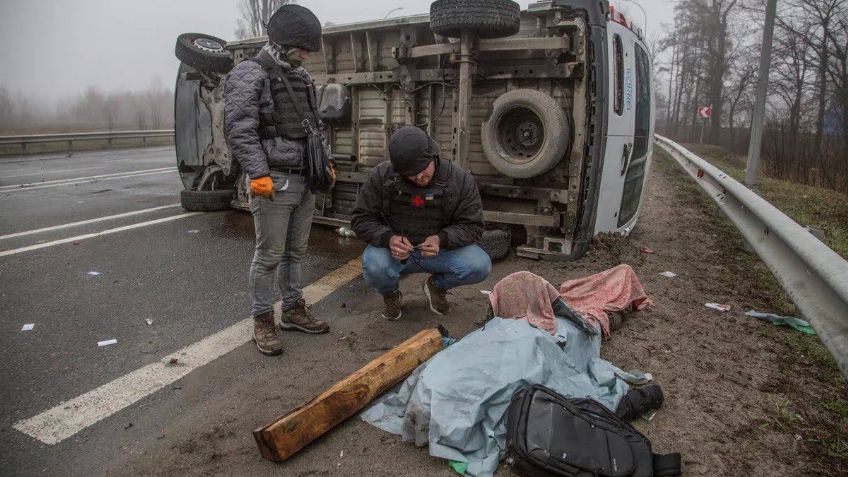 Relatos de Guerra desde Ucrania: "Hoy mis hijos murieron en Romanovka... no quisieron dejar atrás a sus perros"