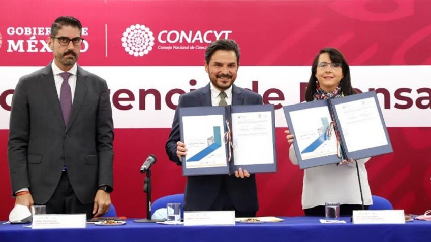 Conacyt e IMSS firman convenio de colaboración para desarrollar investigación clínica y tecnología biomédica