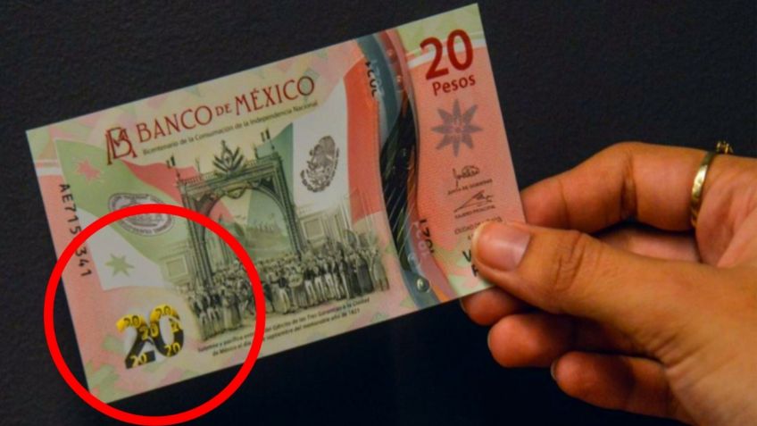 ¡Si lo tienes guárdalo! Este billete de 20 pesos vale hasta 30 MIL por estas características: FOTO