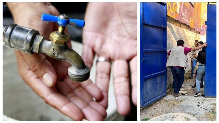 Vecinos de Tlatelolco se quedan sin agua por robo de cableado; alcaldía manda pipas