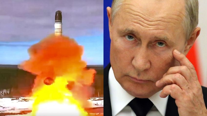 ¿Putin puede acabar con el mundo? Lanza poderoso misil nuclear apodado "Satán II"