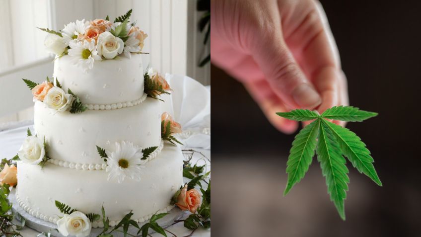 Novia puso marihuana a la comida de sus invitados y convirtió su boda en un caos