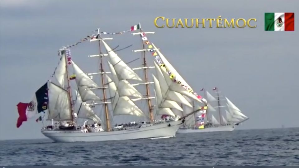 Buque Escuela Cuauhtémoc de la Armada de México