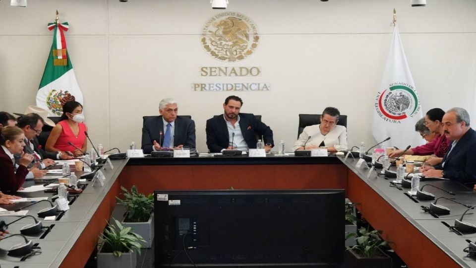 Comisión de Recursos Hidráulicos de CONAGUA en el Senado.
