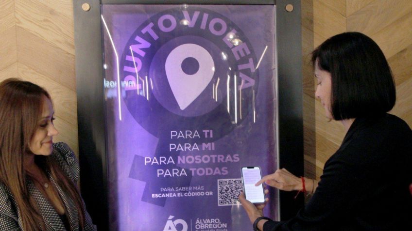 En Álvaro Obregón, complejos Cinemex se convierten en puntos violeta