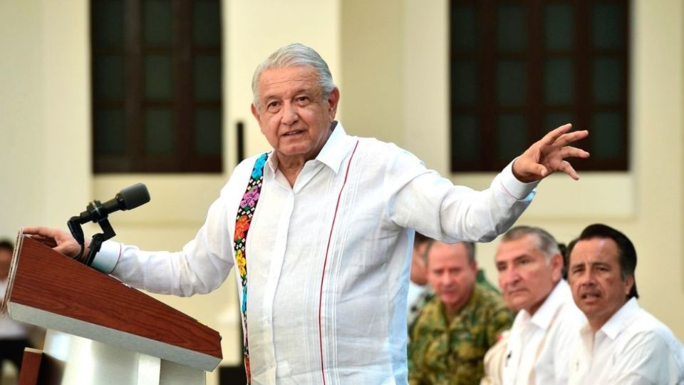 Conferencia Matutina en Veracruz.