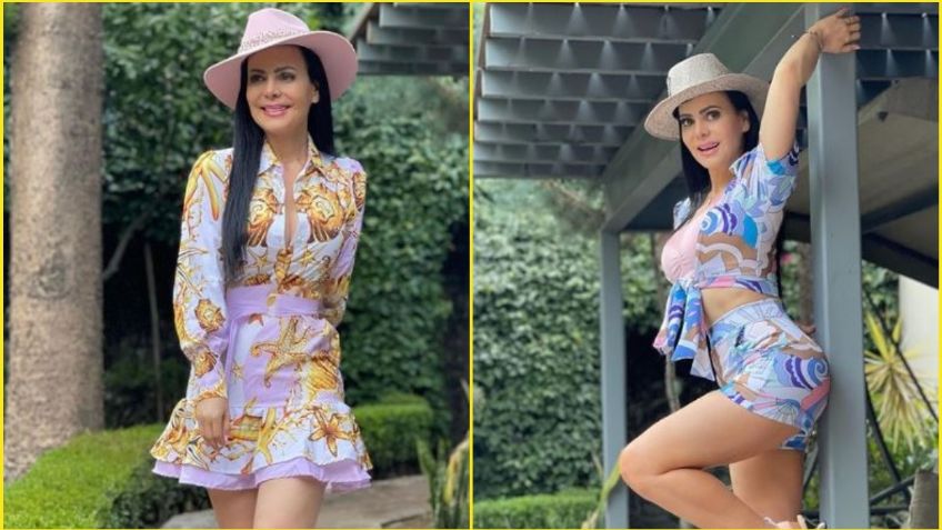 Maribel Guardia usa ajustado vestido de flores y se consolida como la más hermosa | FOTO