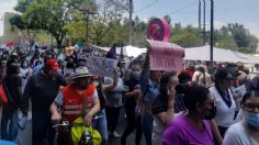 Así se vivió la protesta por el feminicidio de Debanhi Escobar en CDMX: "Si el presente es lucha, el futuro será vida"