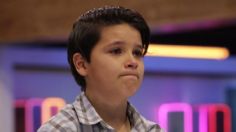 MasterChef Junior: Fabio abandona entre lágrimas la competencia; una vez más falló en su platillo