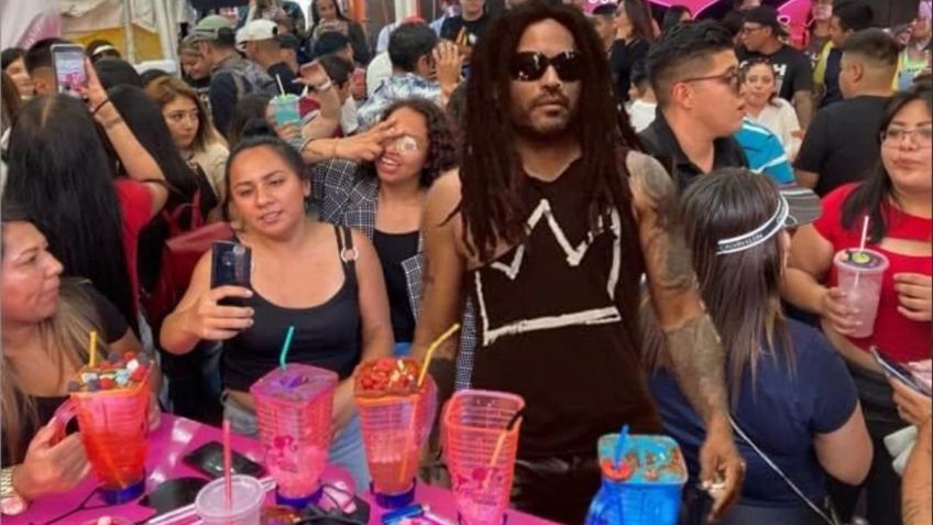 Lenny Kravitz en las licuachelas y la historia detrás del Meme de la Semana