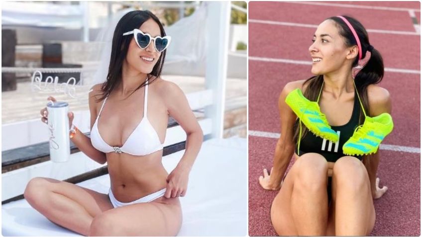 Gloria Murillo de Exatlón impacta con bikini blanco desde la playa | FOTO