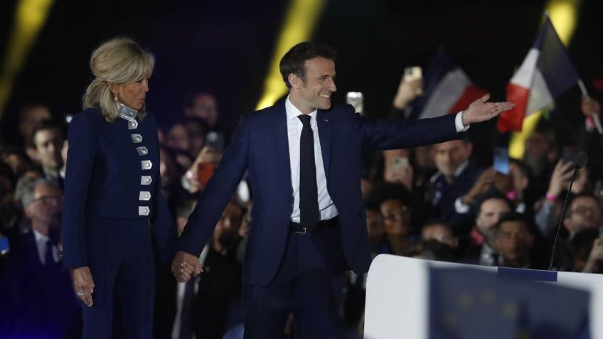 AMLO celebra triunfo de Emmanuel Macron en elecciones de Francia