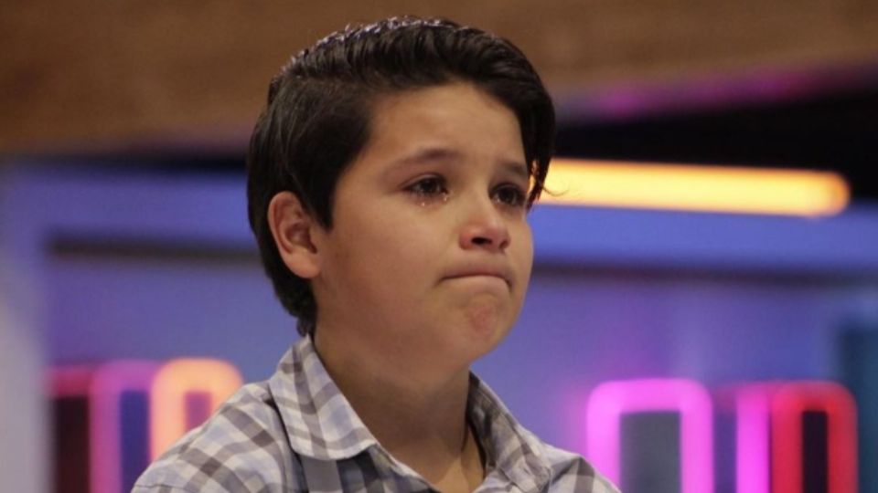 Fabio abandona MasterChef Junior entre lágrimas