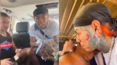 "Todo tuyo paisita": el rapero 6ix9ine regaló un millón de pesos a una familia pobre en Cancún