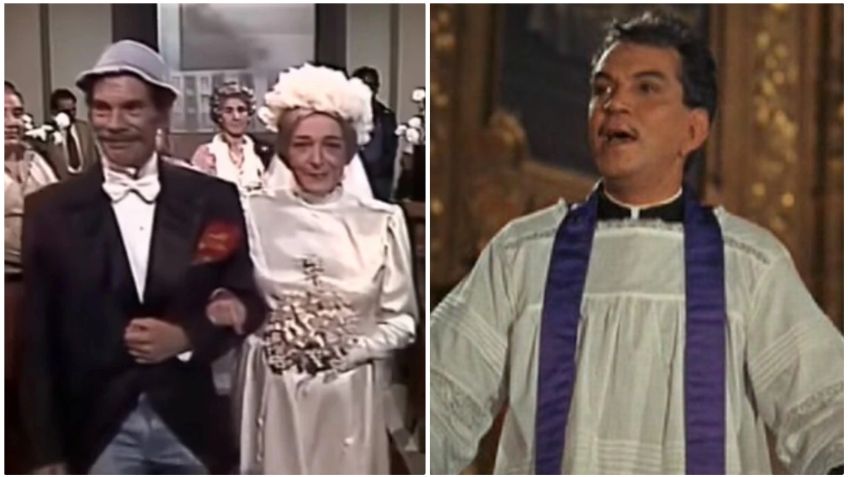 Cantinflas "casó" a Don Ramón y a 'La bruja del 71' en esta película