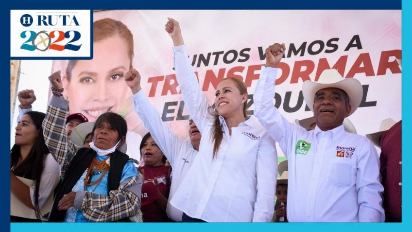 Programas especiales para El Mezquital, compromiso de Marina Vitela y Santos Galindo