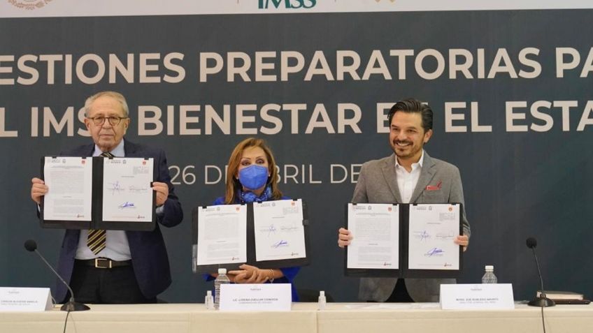 Autoridades federales y de Tlaxcala firman acta para la transición de servicios de salud a IMSS-Bienestar