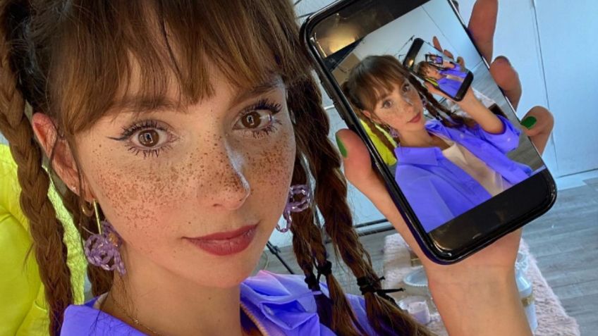 Como nunca, Natalia Téllez enseña su coqueta lencería envuelta en sensual abrigo de peluche