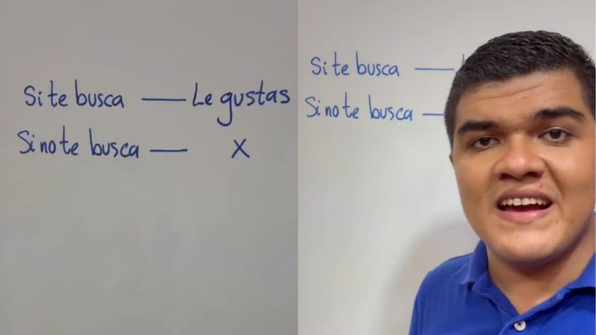 ¿Le gustas o no le gustas? Profesor lo resuelve con matemáticas | VIDEO