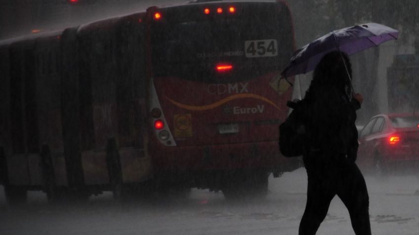 Lluvias de hoy en la CDMX dejan como saldo 5 árboles caídos y 14 encharcamientos