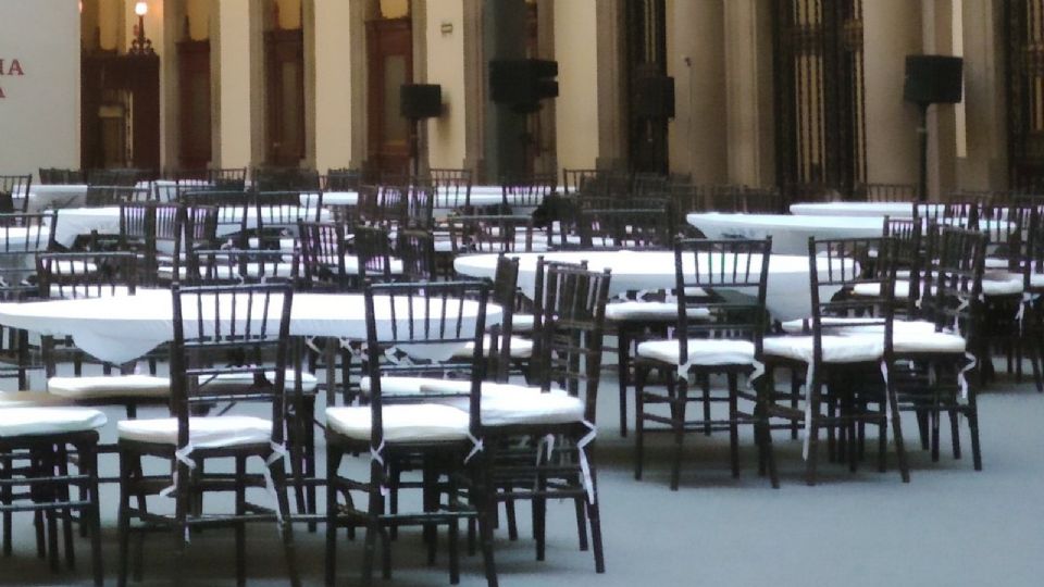 Se espera la asistencia de 80 personas en Salón Tesorería de Palacio Nacional